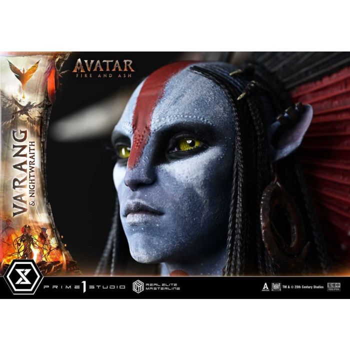 Avatar: Fire and Ash (Film) Real Elite Masterline Series Statue 1/4 Varang & Nightwraith Avatar Legacy Collection Bonus Version 96 cm