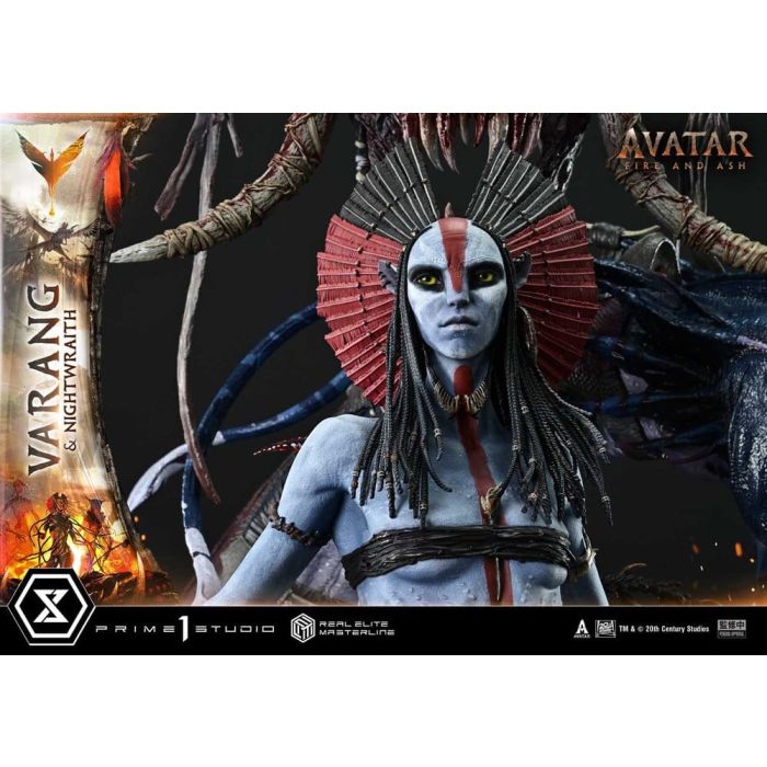 Avatar: Fire and Ash (Film) Real Elite Masterline Series Statue 1/4 Varang & Nightwraith Avatar Legacy Collection Bonus Version 96 cm