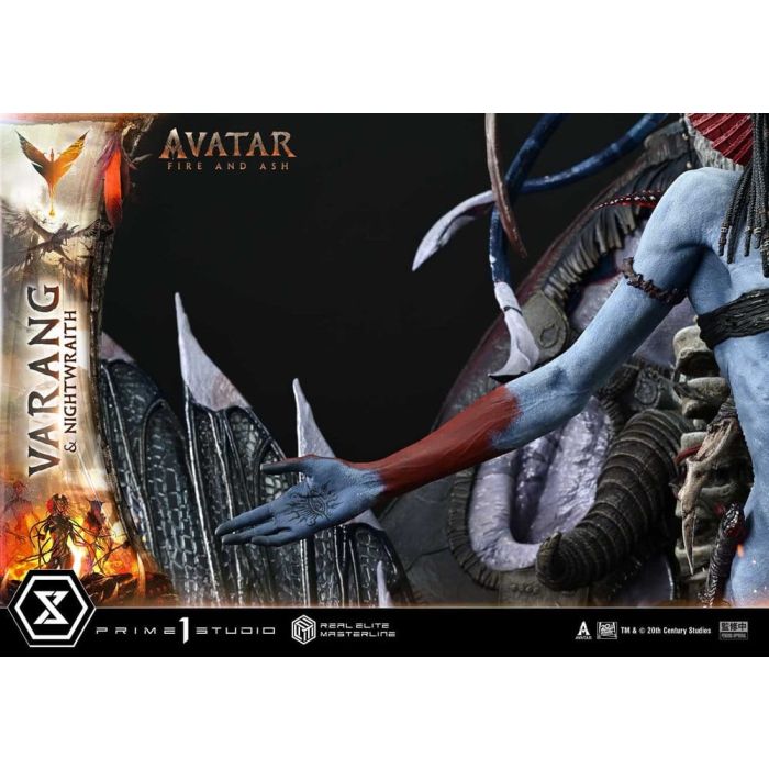 Avatar: Fire and Ash (Film) Real Elite Masterline Series Statue 1/4 Varang & Nightwraith Avatar Legacy Collection Bonus Version 96 cm