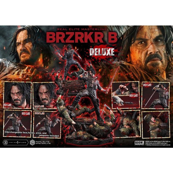 BRZRKR Real Elite Masterline Statue 1/4 B DX Bonus Version 70 cm