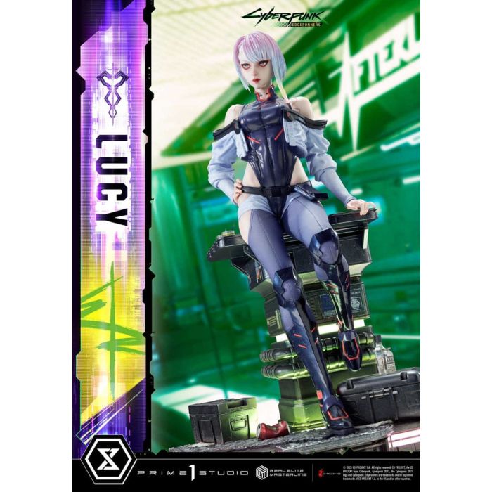 Cyberpunk: Edgerunners Real Elite Masterline Series Statue 1/4 Lucy 50 cm