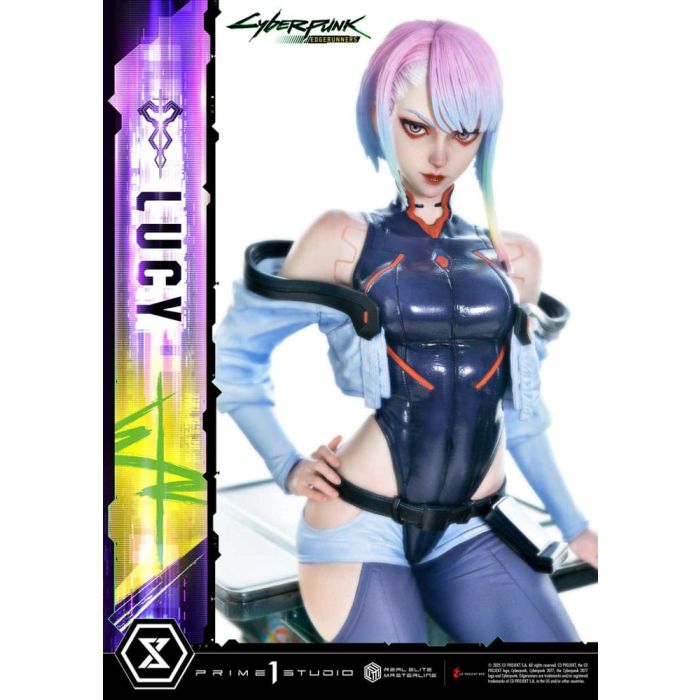Cyberpunk: Edgerunners Real Elite Masterline Series Statue 1/4 Lucy 50 cm