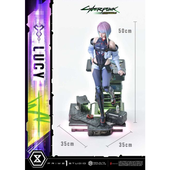 Cyberpunk: Edgerunners Real Elite Masterline Series Statue 1/4 Lucy 50 cm
