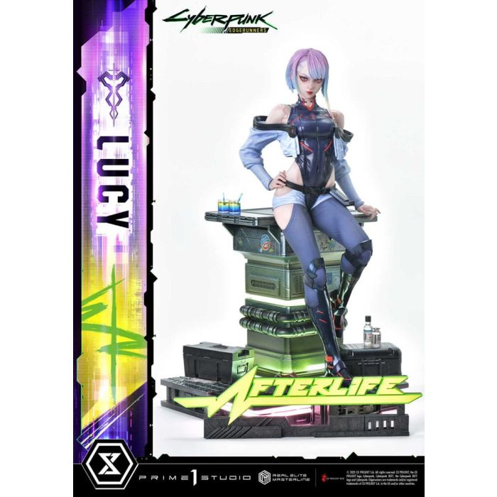 Cyberpunk: Edgerunners Real Elite Masterline Series Statue 1/4 Lucy 50 cm