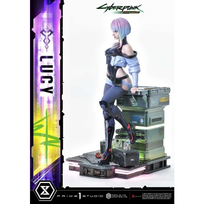 Cyberpunk: Edgerunners Real Elite Masterline Series Statue 1/4 Lucy 50 cm
