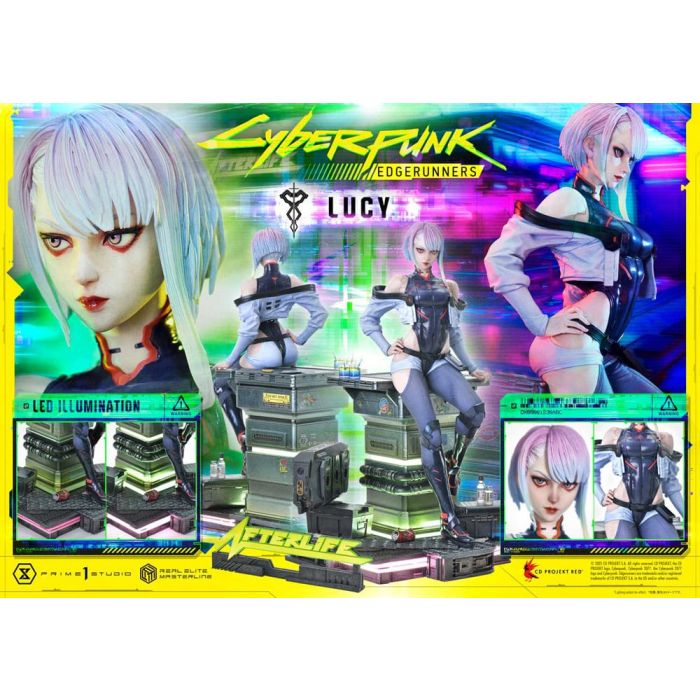 Cyberpunk: Edgerunners Real Elite Masterline Series Statue 1/4 Lucy 50 cm