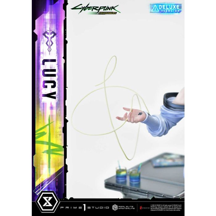 Cyberpunk: Edgerunners Real Elite Masterline Series Statue 1/4 Lucy Deluxe Version 50 cm
