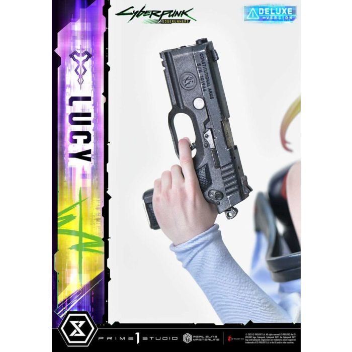 Cyberpunk: Edgerunners Real Elite Masterline Series Statue 1/4 Lucy Deluxe Version 50 cm