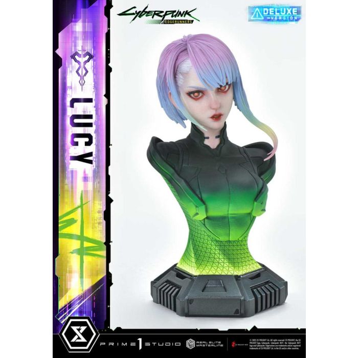 Cyberpunk: Edgerunners Real Elite Masterline Series Statue 1/4 Lucy Deluxe Version 50 cm