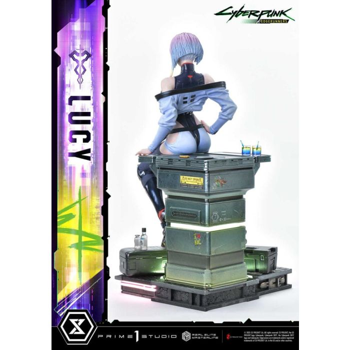 Cyberpunk: Edgerunners Real Elite Masterline Series Statue 1/4 Lucy Deluxe Version 50 cm