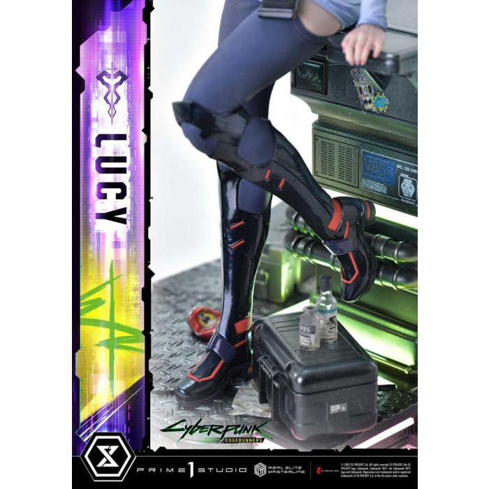 Cyberpunk: Edgerunners Real Elite Masterline Series Statue 1/4 Lucy Deluxe Version 50 cm