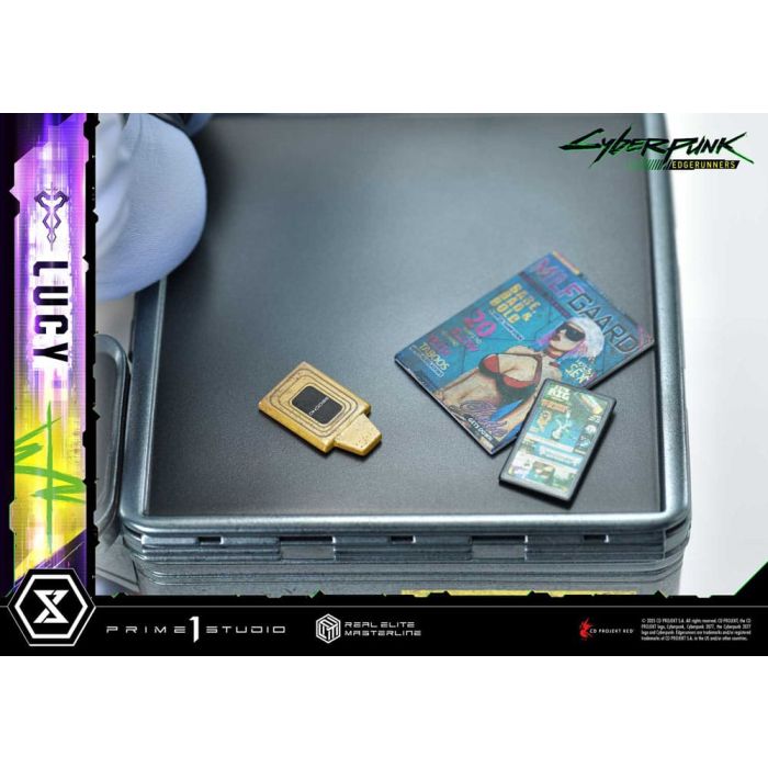 Cyberpunk: Edgerunners Real Elite Masterline Series Statue 1/4 Lucy Deluxe Version 50 cm