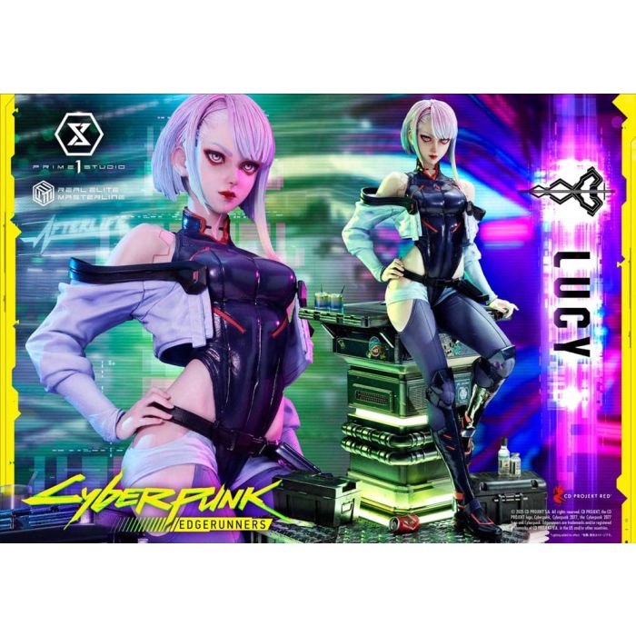 Cyberpunk: Edgerunners Real Elite Masterline Series Statue 1/4 Deluxe Bonus Version 50 cm