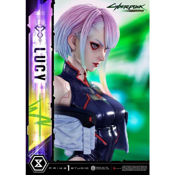 Cyberpunk: Edgerunners Real Elite Masterline Series Statue 1/4 Deluxe Bonus Version 50 cm