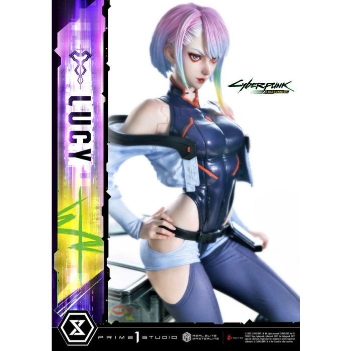Cyberpunk: Edgerunners Real Elite Masterline Series Statue 1/4 Deluxe Bonus Version 50 cm