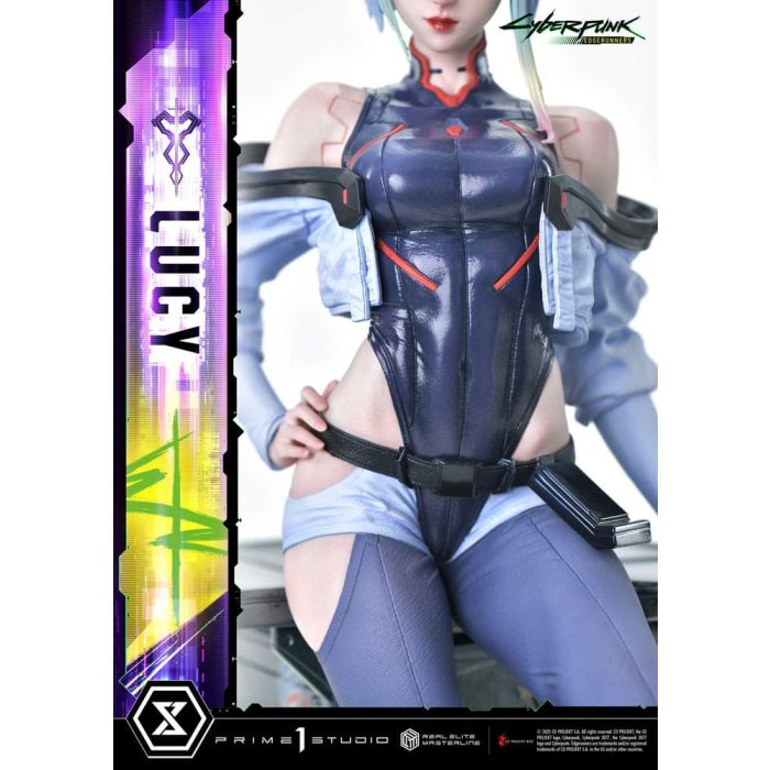 Cyberpunk: Edgerunners Real Elite Masterline Series Statue 1/4 Deluxe Bonus Version 50 cm