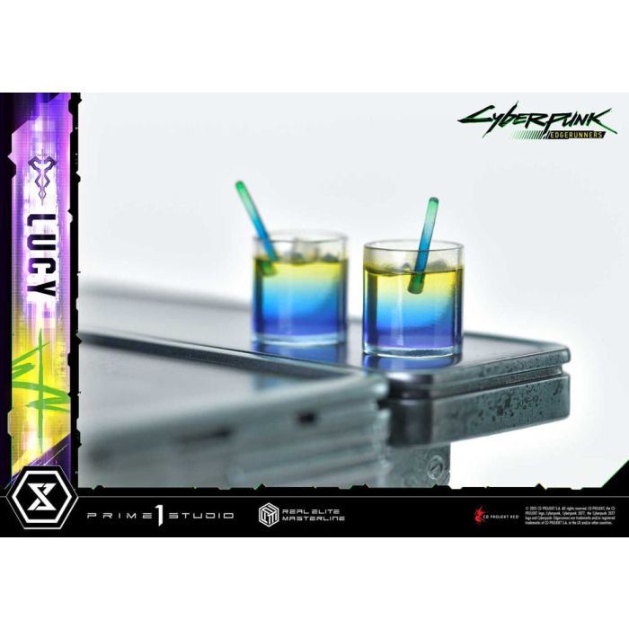 Cyberpunk: Edgerunners Real Elite Masterline Series Statue 1/4 Deluxe Bonus Version 50 cm