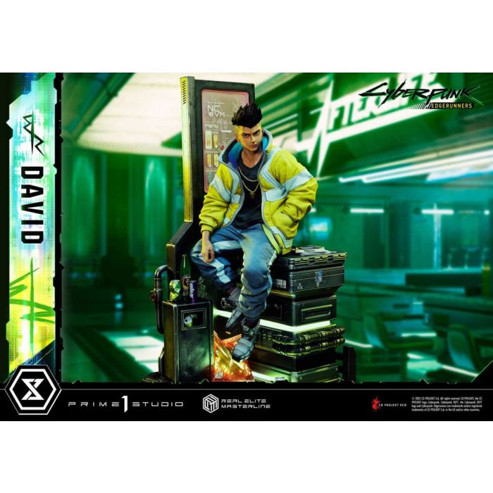 Cyberpunk: Edgerunners Real Elite Masterline Series Statue 1/4 David 58 cm