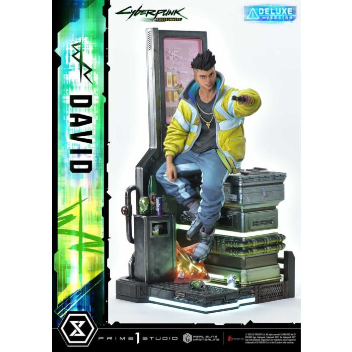 Cyberpunk: Edgerunners Real Elite Masterline Series Statue 1/4 David Bonus Version 58 cm 