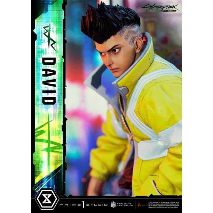 Cyberpunk: Edgerunners Real Elite Masterline Series Statue 1/4 David Bonus Version 58 cm 