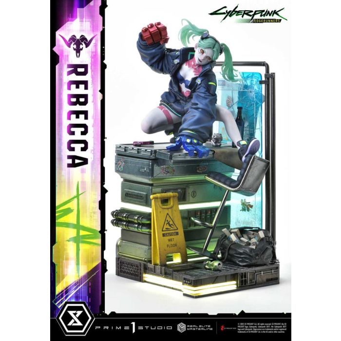 Cyberpunk: Edgerunners Real Elite Masterline Series Statue 1/4 Rebecca 54 cm