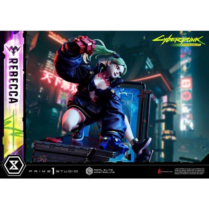 Cyberpunk: Edgerunners Real Elite Masterline Series Statue 1/4 Rebecca 54 cm