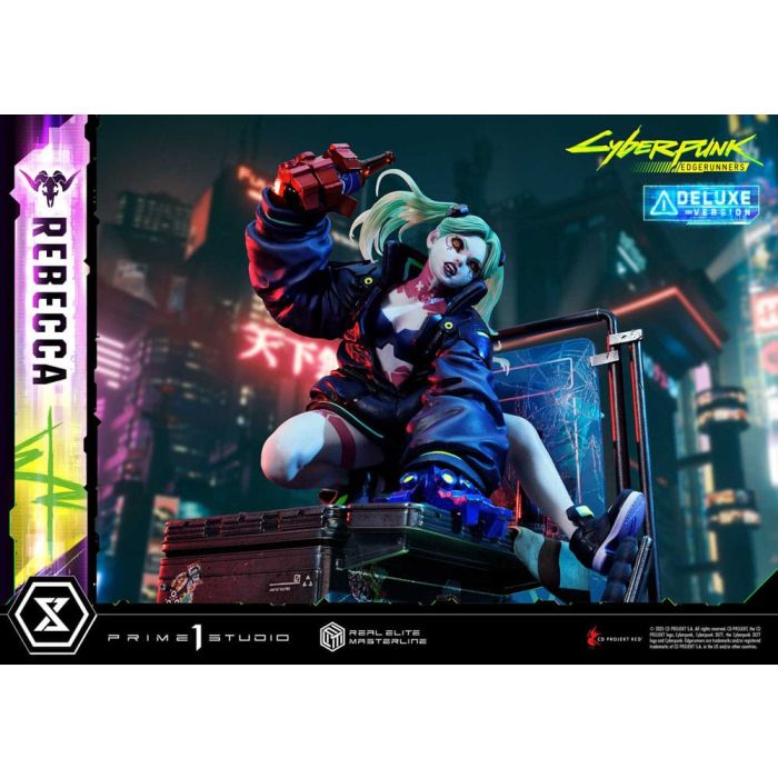 Cyberpunk: Edgerunners Real Elite Masterline Series Statue 1/4 Rebecca Deluxe Bonus Version 54 cm  