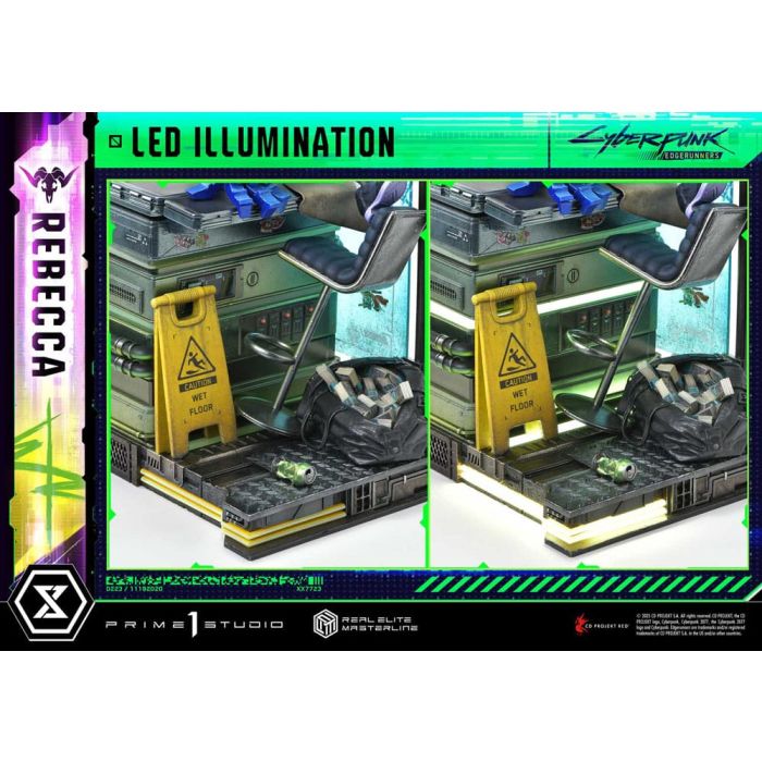 Cyberpunk: Edgerunners Real Elite Masterline Series Statue 1/4 Rebecca Deluxe Bonus Version 54 cm  