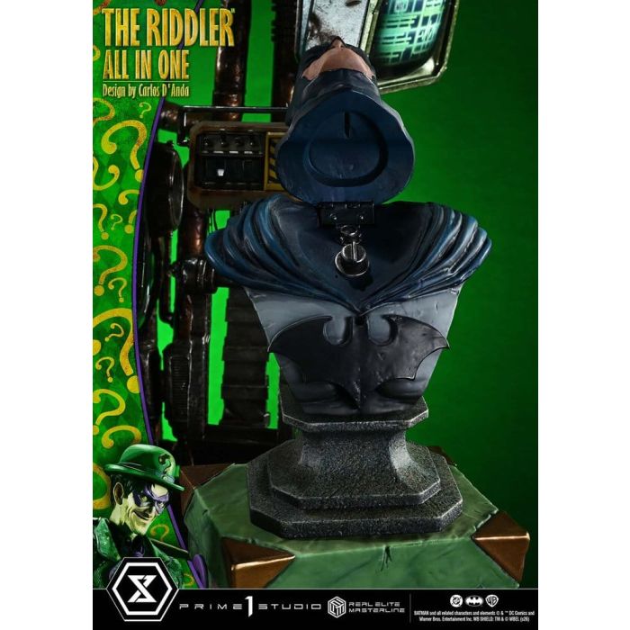 DC Comics Real Elite Masterline Series Statue 1/3 The Riddler All In One (Design by Carlos D'Anda) 74 cm