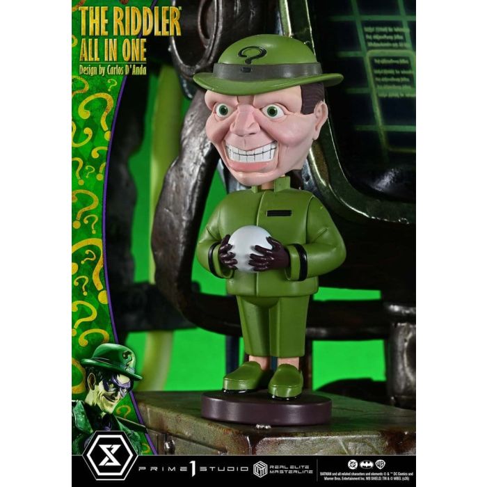 DC Comics Real Elite Masterline Series Statue 1/3 The Riddler All In One (Design by Carlos D'Anda) 74 cm