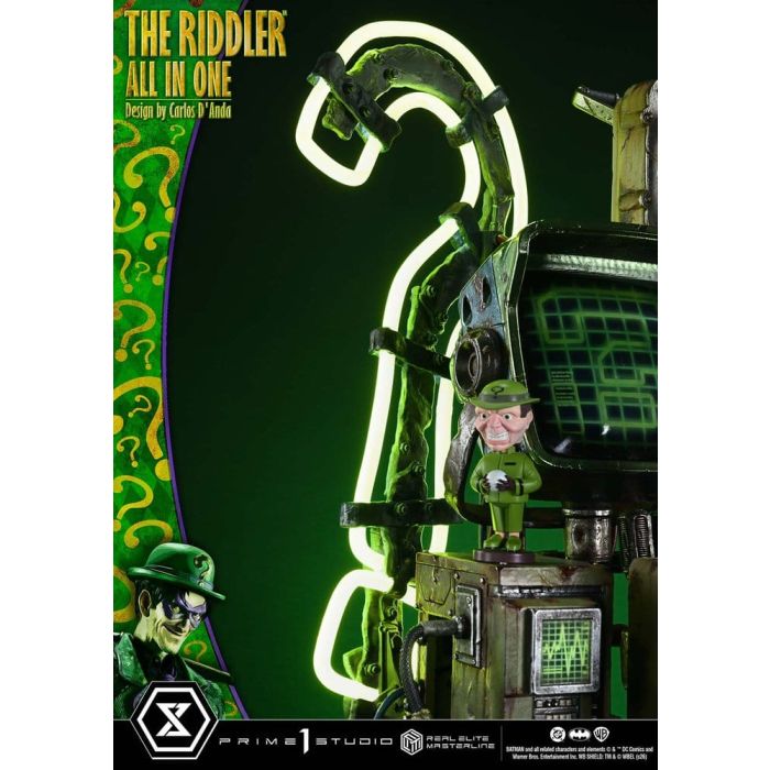 DC Comics Real Elite Masterline Series Statue 1/3 The Riddler All In One (Design by Carlos D'Anda) 74 cm