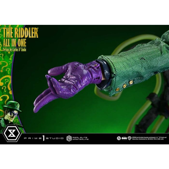 DC Comics Real Elite Masterline Series Statue 1/3 The Riddler All In One (Design by Carlos D'Anda) 74 cm