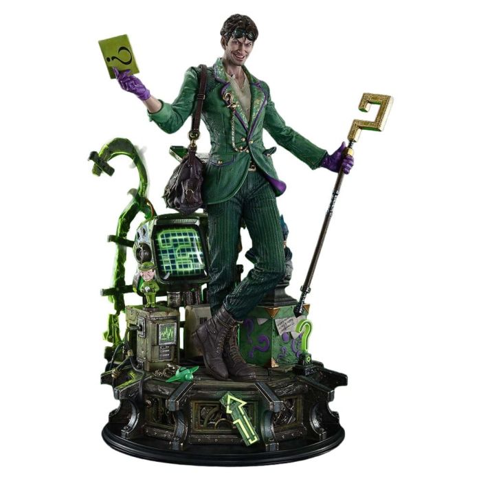 DC Comics Real Elite Masterline Series Statue 1/3 The Riddler All In One (Design by Carlos D'Anda) Deluxe Version 74 cm