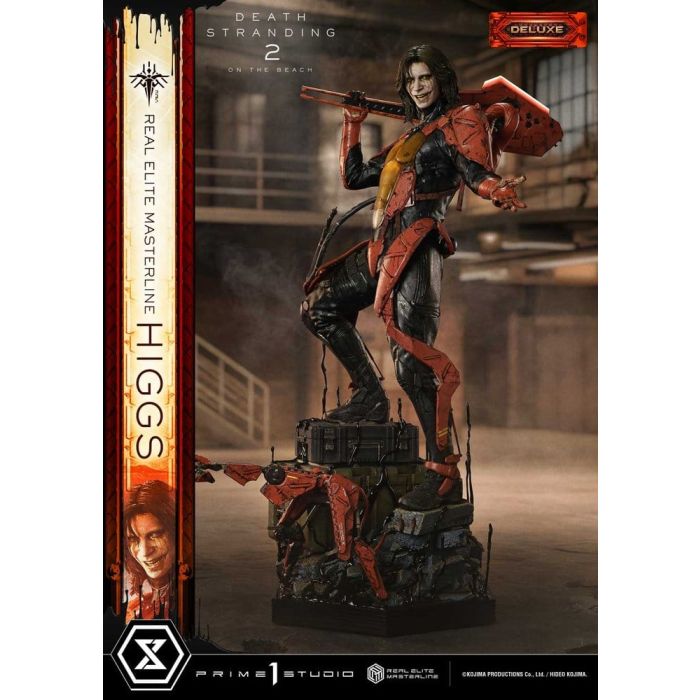 Death Stranding 2: On The Beach Real Elite Masterline Statue 1/3 Higgs Deluxe Version 81 cm