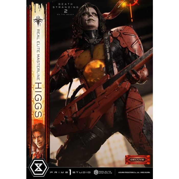 Death Stranding 2: On The Beach Real Elite Masterline Statue 1/3 Higgs Deluxe Version 81 cm