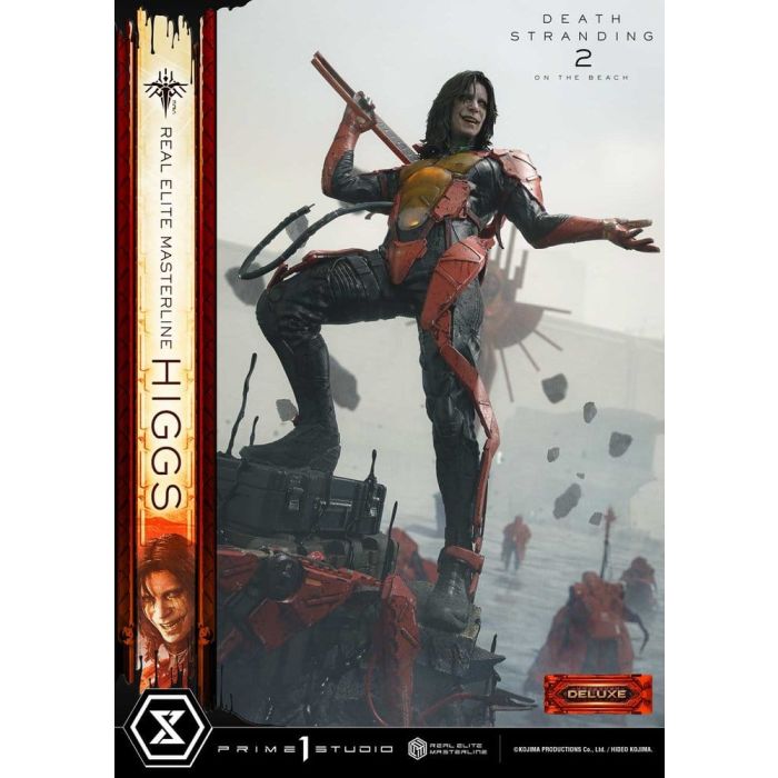 Death Stranding 2: On The Beach Real Elite Masterline Statue 1/3 Higgs Deluxe Version 81 cm