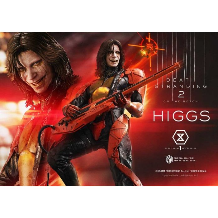 Death Stranding 2: On The Beach Real Elite Masterline Statue 1/3 Higgs Deluxe Version 81 cm