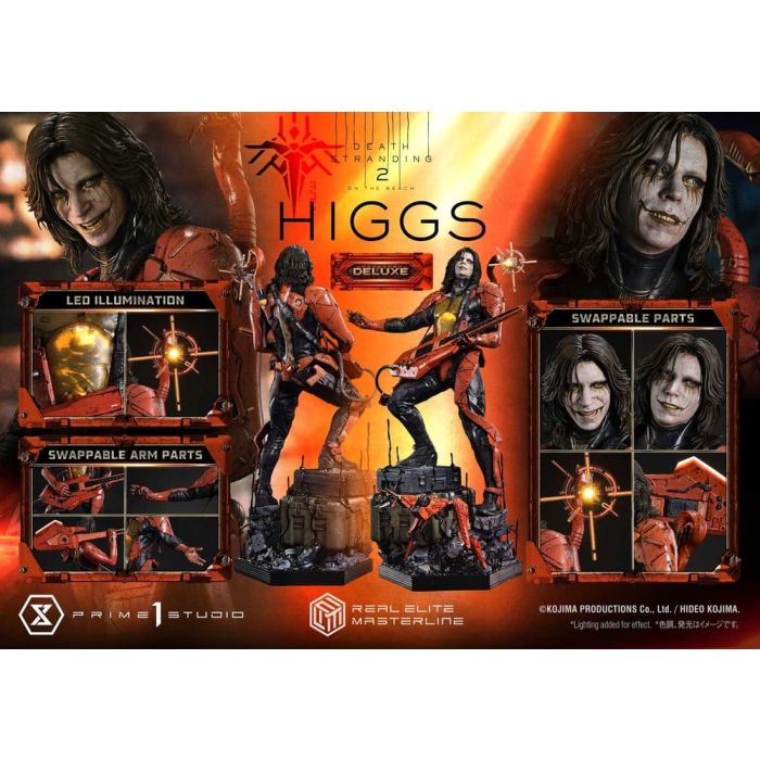 Death Stranding 2: On The Beach Real Elite Masterline Statue 1/3 Higgs Deluxe Version 81 cm