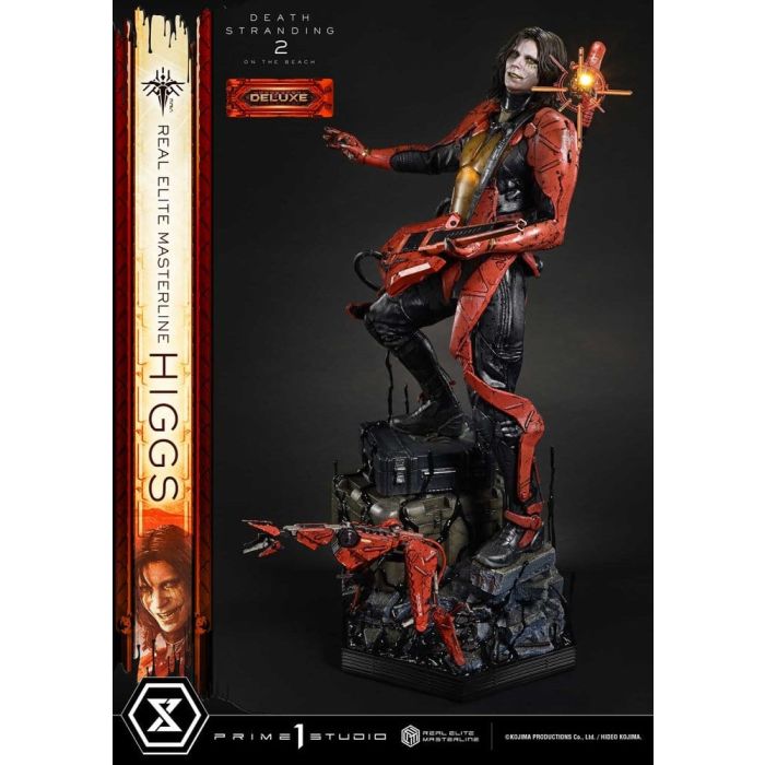 Death Stranding 2: On The Beach Real Elite Masterline Statue 1/3 Higgs Deluxe Version 81 cm