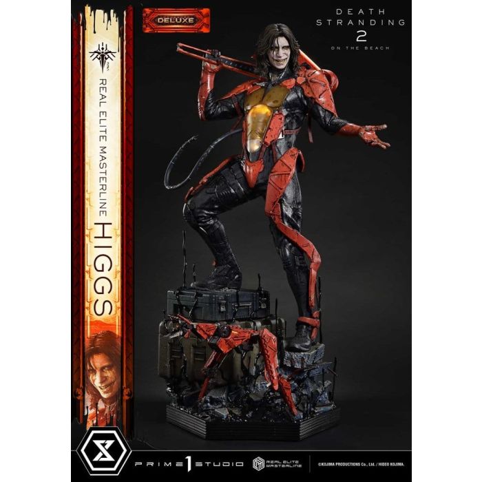 Death Stranding 2: On The Beach Real Elite Masterline Statue 1/3 Higgs Deluxe Version 81 cm