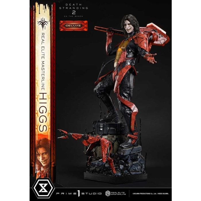 Death Stranding 2: On The Beach Real Elite Masterline Statue 1/3 Higgs Deluxe Version 81 cm