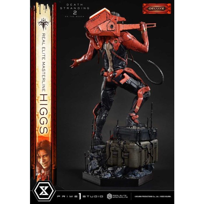 Death Stranding 2: On The Beach Real Elite Masterline Statue 1/3 Higgs Deluxe Version 81 cm
