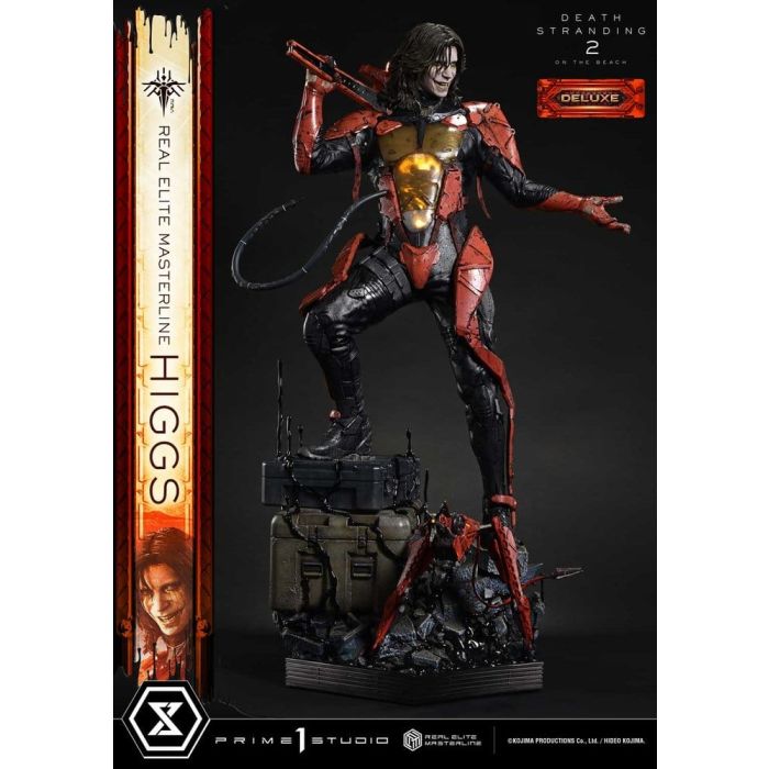 Death Stranding 2: On The Beach Real Elite Masterline Statue 1/3 Higgs Deluxe Version 81 cm