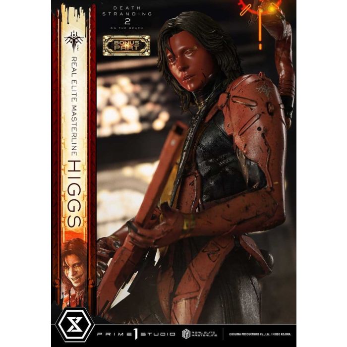 Death Stranding 2: On The Beach Real Elite Masterline Statue 1/3 Higgs DX Bonus Version 81 cm