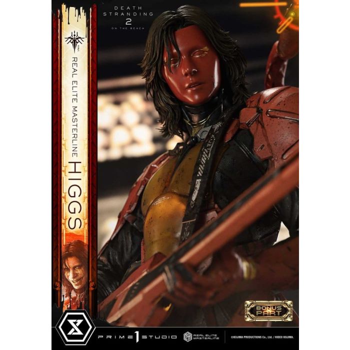 Death Stranding 2: On The Beach Real Elite Masterline Statue 1/3 Higgs DX Bonus Version 81 cm