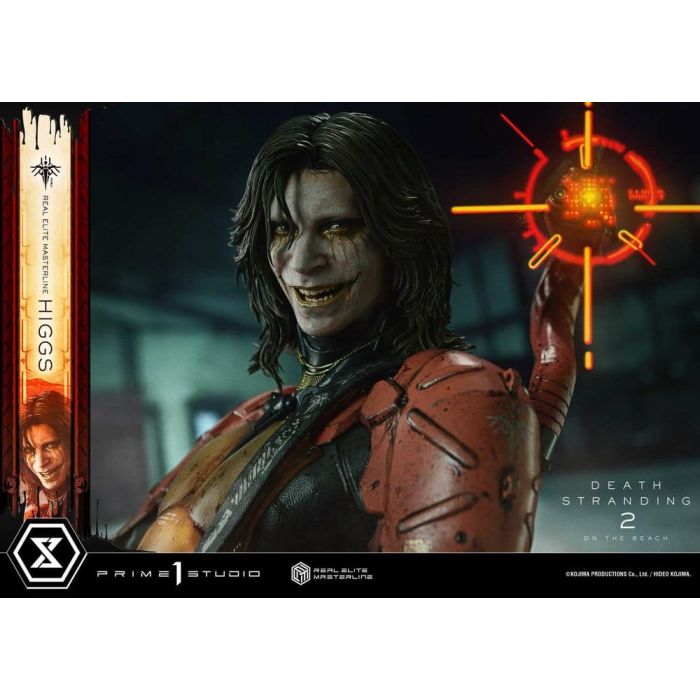 Death Stranding 2: On The Beach Real Elite Masterline Statue 1/3 Higgs DX Bonus Version 81 cm