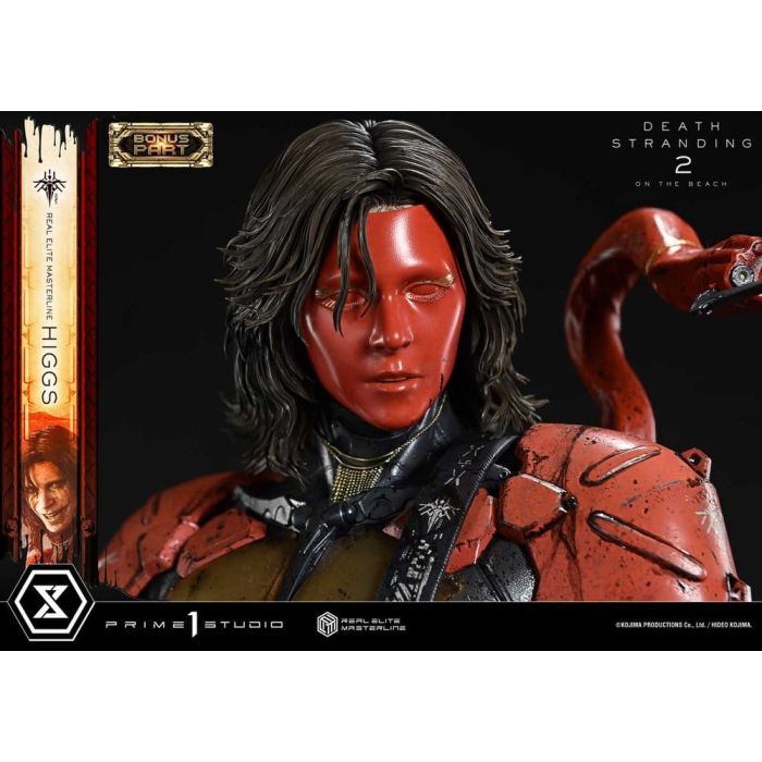Death Stranding 2: On The Beach Real Elite Masterline Statue 1/3 Higgs DX Bonus Version 81 cm