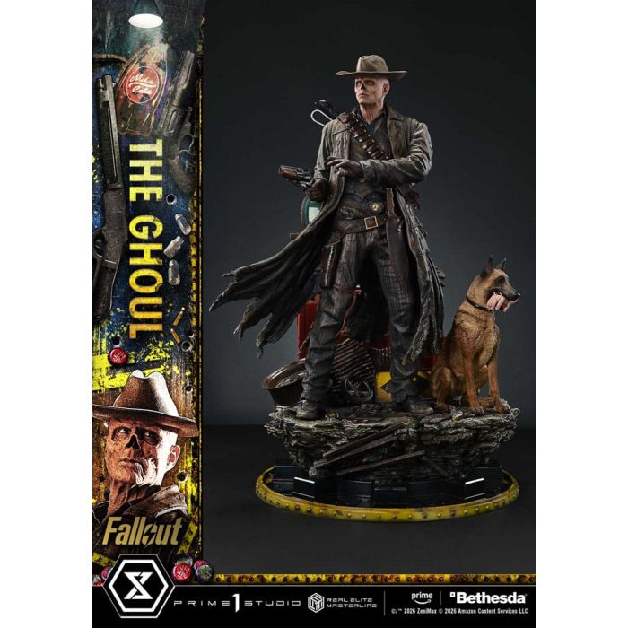 Fallout (TV Series) Real Elite Masterline Series Statue 1/4 The Ghoul Deluxe Version 64 cm