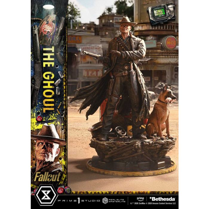 Fallout (TV Series) Real Elite Masterline Series Statue 1/4 The Ghoul DX Bonus Version 64 cm