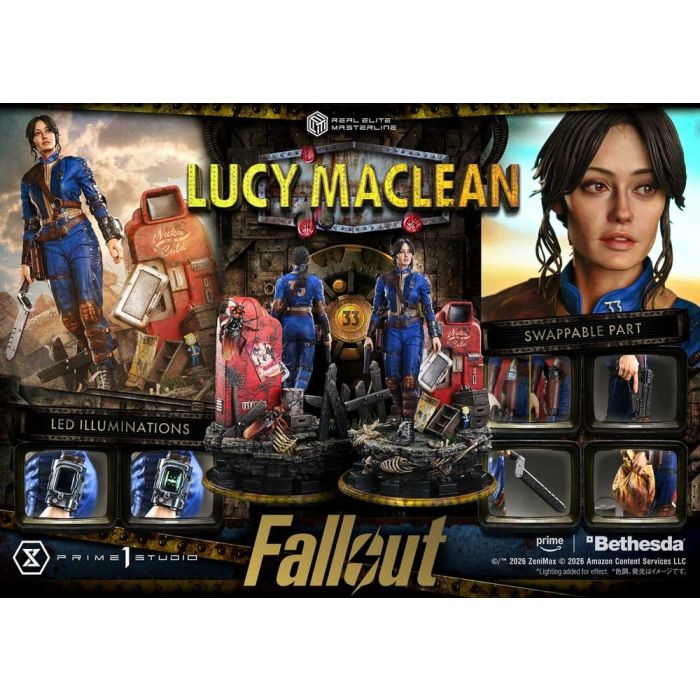 Fallout (TV Series) Real Elite Masterline Series Statue 1/4 Lucy MacLean Bonus Version 59 cm 